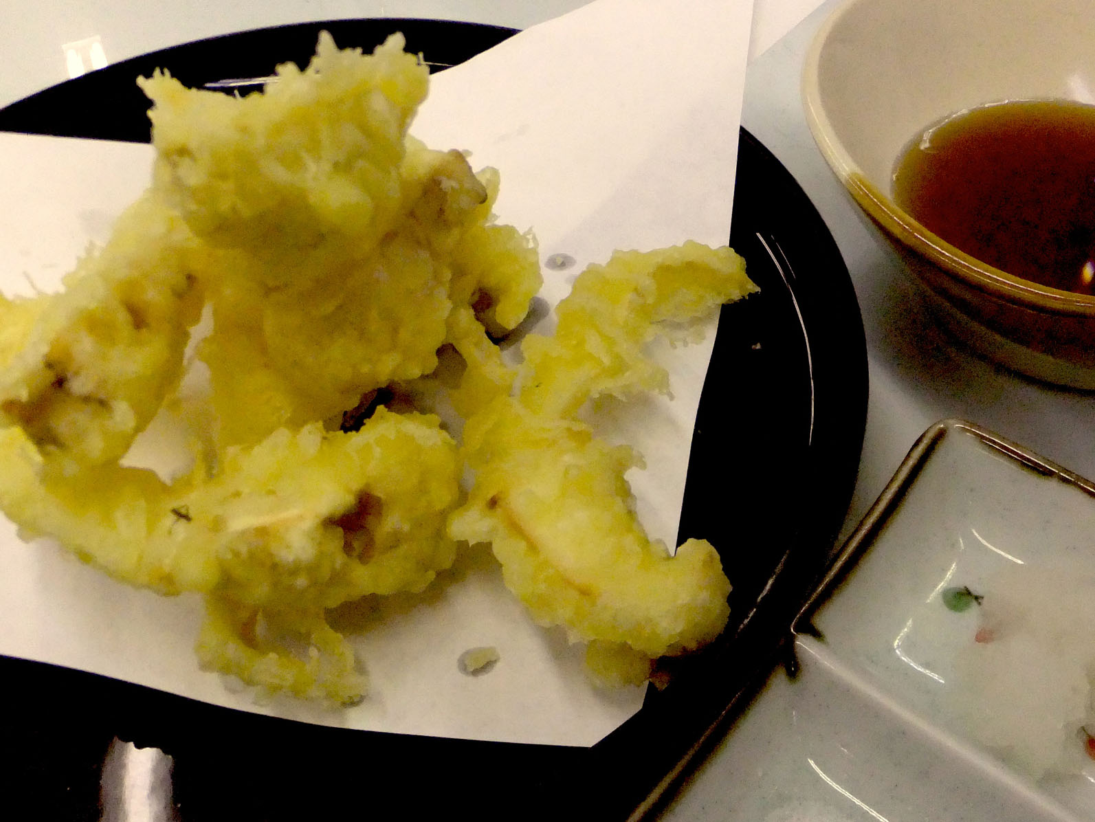 Matsutake tempura [Photo Courtesy: Cassandra Kobayashi]